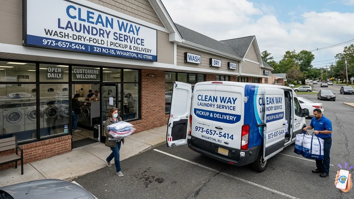 Commercial Laundry Service In Wharton NJ 